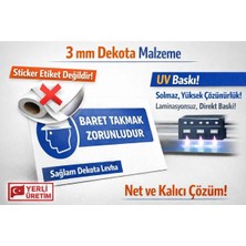 Fiyatiko Site Sakinlerine Ait Park Yeridir 25X35CM 3mm Dekota