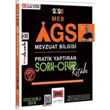 Anla Kazan Yayınları Yeni Ags - Yargı 2026 Meb-Ags Mevzuat Bilgisi Pratik Yaptıran Soru-Cevap Kitabı - Tufan Genç Yargı Yayınları