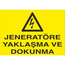 Fiyatiko Jenaratöre Yaklaşma ve Dokunma 25X35CM 3mm Dekota