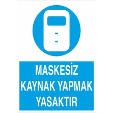 Fiyatiko Maskesiz Kaynak Yapma 25X35CM 3mm Dekota