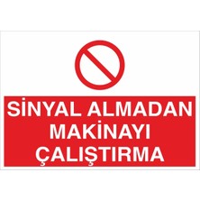 Fiyatiko Sinyal Almadan Makinayi Çaliştirma 25X35CM 3mm Dekota