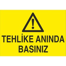 Fiyatiko Tehlike Aninda Basiniz 25X35CM 3mm Dekota