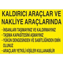 Fiyatiko Kaldirici ve Araç Kurallari 25X35CM 3mm Dekota