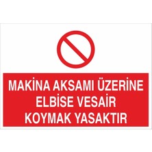 Fiyatiko Makina Aksami Üzerine Elbise Koyma 25X35CM 3mm Dekota