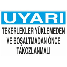 Fiyatiko Tekerlere Takoz Koy 25X35CM 3mm Dekota