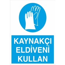 Fiyatiko Kaynakçi Eldiven Kullan 25X35CM 3mm Dekota