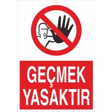 Fiyatiko Geçmek Yasaktir 25X35CM 3mm Dekota