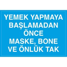 Fiyatiko Maske Bone Tak 25X35CM 3mm Dekota