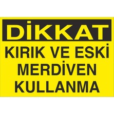 Fiyatiko Kirik ve Eski Merdiven Kullanma 25X35CM 3mm Dekota