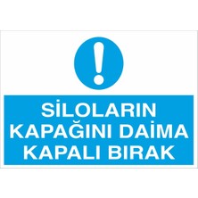 Fiyatiko Silolarin Kapağini Kapali Birak 25X35CM 3mm Dekota