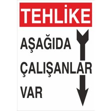 Fiyatiko Aşağida Çalişanlar Var 25X35CM 3mm Dekota