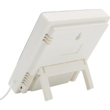 365Dükkan Gesi Htc-2 Dijital Ekranlı Isı ve Nem Ölçer Saat Alarm Dış Mekan Problu Termometre