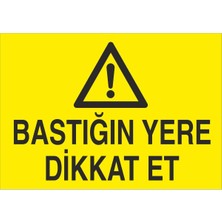 Fiyatiko Bastiğin Yere Dikkat Et 25X35CM 3mm Dekota