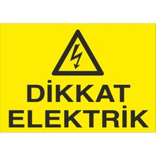 Fiyatiko Dikkat Elektrik 25X35CM 3mm Dekota