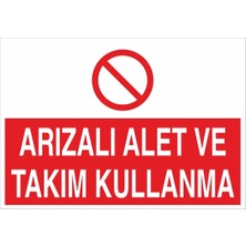 Fiyatiko Arizali Alet ve Takim Kullanma 25X35CM 3mm Dekota