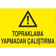 Fiyatiko Topraklama Yapmadan Çalişma 25X35CM 3mm Dekota