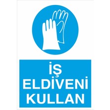 Fiyatiko Iş Eldiveni Kullan 25X35CM 3mm Dekota