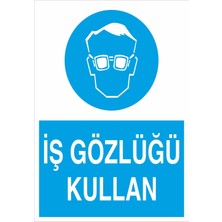 Fiyatiko Iş Gözlüğü Kullan 25X35CM 3mm Dekota