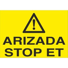 Fiyatiko Arizada Stop Et 25X35CM 3mm Dekota