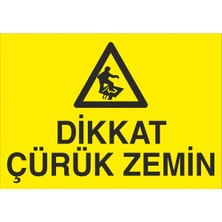 Fiyatiko Dikkat Çürük Zemin 25X35CM 3mm Dekota