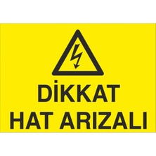 Fiyatiko Dikkat Hat Arizali 25X35CM 3mm Dekota