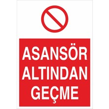 Fiyatiko Asansör Altindan Geçme 25X35CM 3mm Dekota