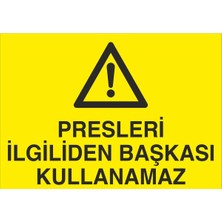 Fiyatiko Presleri Ilgiliden Başkasi Kullanamaz 25X35CM 3mm Dekota