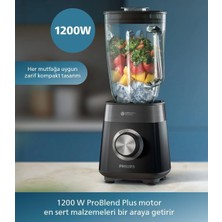 Philips 1200W Problend Teknolojili 2l Cam Hazneli Bulaşık Makinesinde Yıkanabilir Sürahili Blender Bulaşık Makinesinde Yıkanabilir