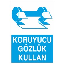 Fiyatiko Koruyucu Gözlük Kullanin 25X35CM 3mm Dekota