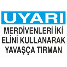 Fiyatiko Merdivenleri Iki Elinle Yavaş Tirman 25X35CM 3mm Dekota