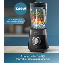 Philips Dondurulmuş Meyvelerden Yoğun Smoothie 1200W Problend Plus Teknolojili 2l Cam Haznelisürahili Blender