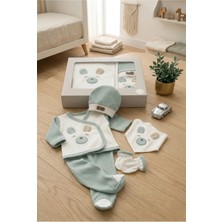 Ens Group Avm Yeni Doğan 5 Li Hastane Çıkış Seti Zıbın Seti Bebek Hastane Çıkışı Hediyelik Hastane Çıkışı