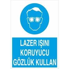 Fiyatiko Lazer Işini Gözlük Kullan 25X35CM 3mm Dekota