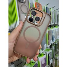 Epro iPhone 16 Pro Standlı Kamera Lens Koruma Hediyeli Magsafe Şarj Özellikli Zırhlı Ultra Lüks Kılıf