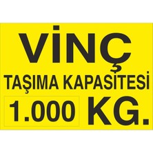 Fiyatiko Taşima Kapasitesi 1000KG 25X35CM 3mm Dekota