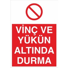 Fiyatiko Vinç ve Yükün Altinda Durma 25X35CM 3mm Dekota