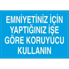 Fiyatiko Yaptiğin Işe Göre Koruyucu Kullan 25X35CM 3mm Dekota