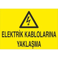 Fiyatiko Elektrik Kablolarina Yaklaşma 25X35CM 3mm Dekota