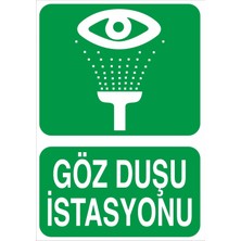 Fiyatiko Göz Duşu Istasyonu 25X35CM 3mm Dekota