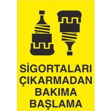 Fiyatiko Sigortalari Çikarmadan Bakima Başlama 25X35CM 3mm Dekota