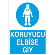 Fiyatiko Koruyucu Elbise Giy 25X35CM 3mm Dekota