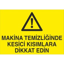 Fiyatiko Makina Temizliğinde Kesici Kisimlara Dikkat Edin 25X35CM 3mm Dekota