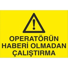 Fiyatiko Operatörün Haberi Olmadan Çaliştirma 25X35CM 3mm Dekota