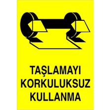 Fiyatiko Taşlama Korkuluksuz Kullanilamaz 25X35CM 3mm Dekota