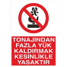 Fiyatiko Tonajindan Fazla Yük Kaldirma 25X35CM 3mm Dekota