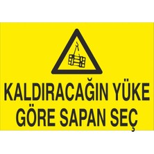 Fiyatiko Yüke Göre Sapan Seç 25X35CM 3mm Dekota