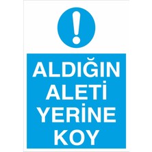 Fiyatiko Aldiğin Aleti Yerine Koy 25X35CM 3mm Dekota