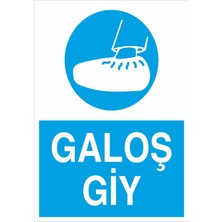 Fiyatiko Galoş Giy 25X35CM 3mm Dekota