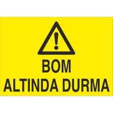 Fiyatiko Bom Altinda Durma 25X35CM 3mm Dekota