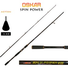 Oskar Spin Power Carbon 210CM Olta Kamışı 15-40G